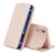 Apple iPhone XR, Oldalra nyíló tok, stand, Dux Ducis Skin X, rózsaszín