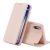 Apple iPhone XS Max, Oldalra nyíló tok, stand, Dux Ducis Skin X, rózsaszín