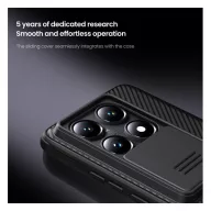   Nillkin CamShield Pro Xiaomi 14T Pro kemény hátlap tok, fekete