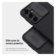   Nillkin CamShield Samsung Galaxy A16 4G/5G kemény hátlap tok, fekete