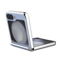 Nillkin CamShield Flip Samsung Galaxy Z Flip 6 / Flip 7 FE vegán bőr tok, lila