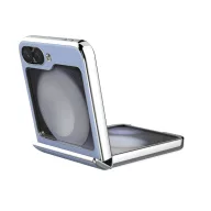   Nillkin CamShield Flip Samsung Galaxy Z Flip 6 / Flip 7 FE vegán bőr tok, lila