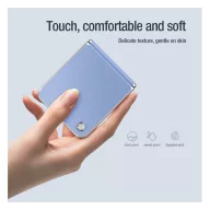   Nillkin CamShield Flip Samsung Galaxy Z Flip 6 / Flip 7 FE vegán bőr tok, lila
