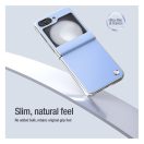 Nillkin CamShield Flip Samsung Galaxy Z Flip 6 / Flip 7 FE vegán bőr tok, lila