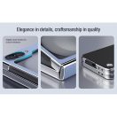 Nillkin CamShield Flip Samsung Galaxy Z Flip 6 / Flip 7 FE vegán bőr tok, lila