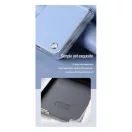 Nillkin CamShield Flip Samsung Galaxy Z Flip 6 / Flip 7 FE vegán bőr tok, fekete