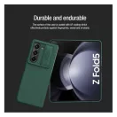 Nillkin CamShield Silky Samsung Galaxy Z Fold 5 szilikon tok, fekete