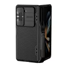 Nillkin CamShield Samsung Galaxy Z Fold 5 kemény hátlap tok kitámasztóval, fekete