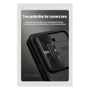 Nillkin CamShield Samsung Galaxy Z Fold 5 kemény hátlap tok kitámasztóval, fekete