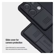   Nillkin CamShield Xiaomi Redmi Note 13 5G kemény hátlap tok, fekete