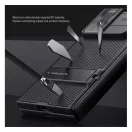 Nillkin CamShield Samsung Galaxy Z Fold 6 kemény hátlap tok kitámasztóval, fekete