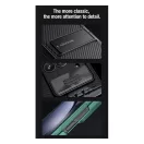 Nillkin CamShield Samsung Galaxy Z Fold 6 kemény hátlap tok kitámasztóval, fekete