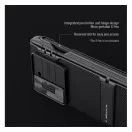 Nillkin CamShield Samsung Galaxy Z Fold 6 kemény hátlap tok kitámasztóval, fekete