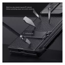 Nillkin CamShield Samsung Galaxy Z Fold 6 kemény hátlap tok kitámasztóval, fekete