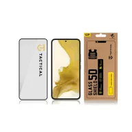   Tactical Glass Shield 5D Samsung Galaxy S22 kijelzővédő üvegfólia, fekete