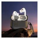 Dux Ducis PECP AirPods 4 műanyag/szilikon tok, fekete