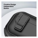 Dux Ducis PECP AirPods 4 műanyag/szilikon tok, fekete