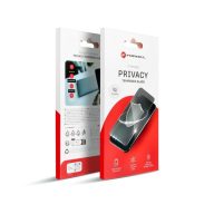   Forcell Privacy Iphone 15 betekintésgátló kijelzővédő üvegfólia, fekete