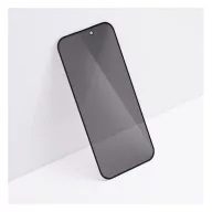   Forcell Privacy Iphone 12/12 Pro betekintésgátló kijelzővédő üvegfólia, fekete