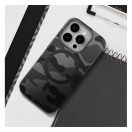 Forcell F-Protect Levels iPhone 16 Plus ütésálló MagSafe tok, Camo, fekete-szürke