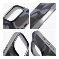   Forcell F-Protect Levels iPhone 16 Plus ütésálló MagSafe tok, Camo, fekete-szürke