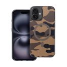 Forcell F-Protect iPhone 16 Pro ütésálló MagSafe tok, barna-szürke