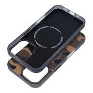   Forcell F-Protect Levels iPhone 16 ütésálló MagSafe tok, Camo, barna-szürke