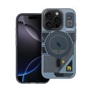 Forcell F-Protect Levels iPhone 16 Pro Max ütésálló MagSafe tok, Cyber, kék-szürke