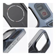   Forcell F-Protect Levels iPhone 16 Plus ütésálló MagSafe tok, Cyber, kék-szürke
