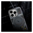 Forcell F-Protect Levels iPhone 16 Plus ütésálló MagSafe tok, Cyber, kék-szürke