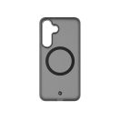 Forcell F-Protect Samsung Galaxy S25 Plus ütésálló MagSafe tok, átlátszó-fekete