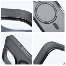 Forcell F-Protect Samsung Galaxy S25 Plus ütésálló MagSafe tok, átlátszó-fekete