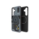 Forcell F-Protect Levels Samsung Galaxy S25 Plus ütésálló MagSafe tok, Cyber, kék-szürke