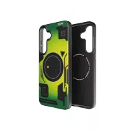   Forcell F-Protect Levels Samsung Galaxy S25 Plus ütésálló MagSafe tok, Cyber, zöld-szürke