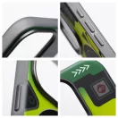 Forcell F-Protect Levels Samsung Galaxy S25 Plus ütésálló MagSafe tok, Cyber, zöld-szürke