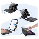 Dux Ducis DK iPad Pro 13 (2024 / 2025) kihajtható tok vezeték nélküli billentyűzettel, fekete