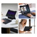 Dux Ducis DK iPad Pro 11 (2024 / 2025) kihajtható tok vezeték nélküli billentyűzettel, fekete