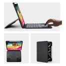 Dux Ducis DK iPad Pro 11 (2024 / 2025) kihajtható tok vezeték nélküli billentyűzettel, fekete