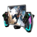 iPega 9777SH bluetooth RGB gamepad/kontroller Android/iOS/PS3/PC/N-Switch készülékekhez, fekete