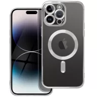   Electro Mag Samsung Galaxy S25 Ultra MagSafe kompatibilis hátlap tok, ezüst