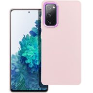   Frame Samsung Galaxy S25+ közepesen ütésálló tok kameravédő kerettel, rózsaszín