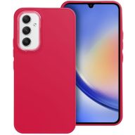   Frame Samsung Galaxy S25+ közepesen ütésálló tok kameravédő kerettel, magenta