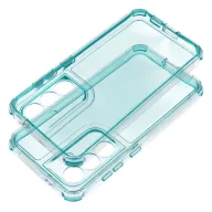   Matrix Samsung Galaxy S25 hátlap tok kameravédő peremmel, menta