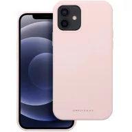   Roar Samsung Galaxy S25 prémium szilikon tok velúr béléssel, világos rózsaszín