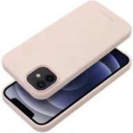   Roar Samsung Galaxy S25 prémium szilikon tok velúr béléssel, világos rózsaszín