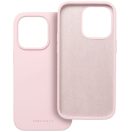 Roar Samsung Galaxy S25 Ultra prémium szilikon tok velúr béléssel, világos rózsaszín