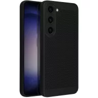 Breezy Samsung Galaxy S25 Ultra, műanyag tok, fekete