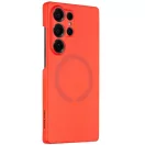 Tactical MagForce Aramid Samsung Galaxy S25 Ultra MagSafe kompatibilis tok, piros