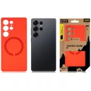 Tactical MagForce Aramid Samsung Galaxy S25 Ultra MagSafe kompatibilis tok, piros