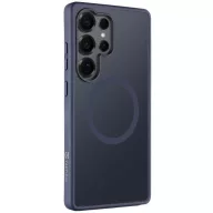   Tactical MagForce Hyperstealth Samsung Galaxy S25 Ultra hátlap tok, áttetsző/sötétkék